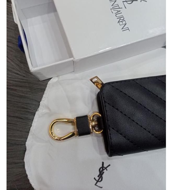 Produk Paling Laris●➤ Dompet Gantungan Kunci Stnk Mobil Dan Motor YSL Bahan Kulit Import Premium. ۝❡