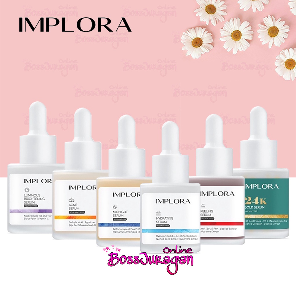 (BOSS) IMPLORA Serum Wajah - Implora Face Serum - 20ml