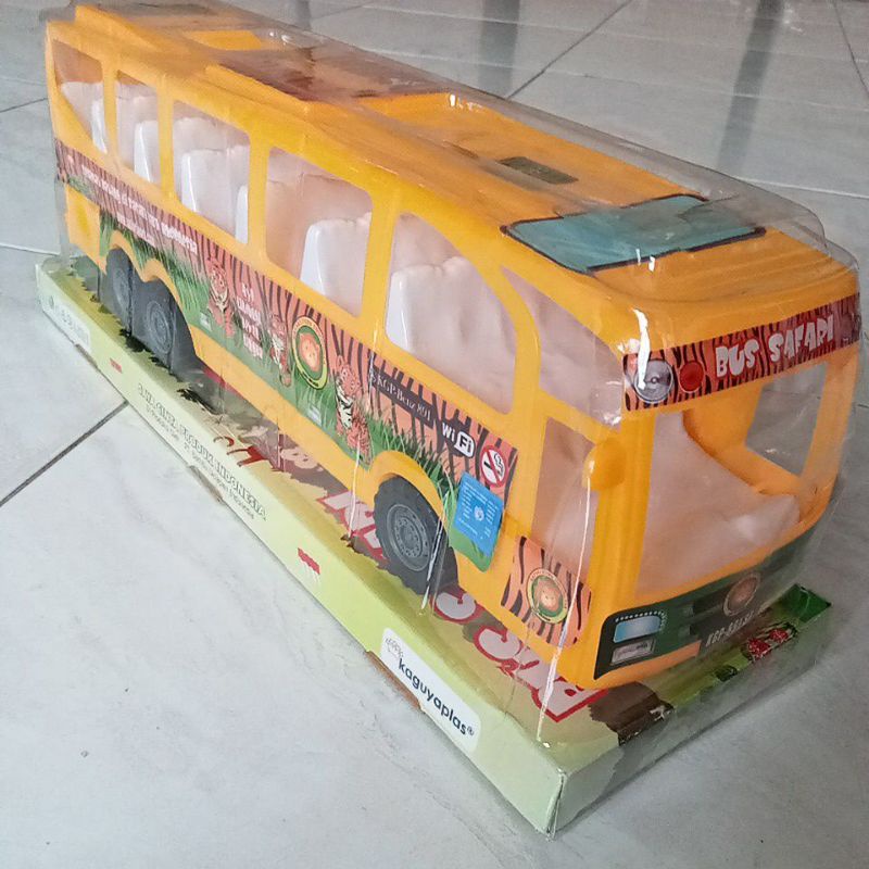 Mainan Bus Safari Ukuran Besar 40cm KGP891-1