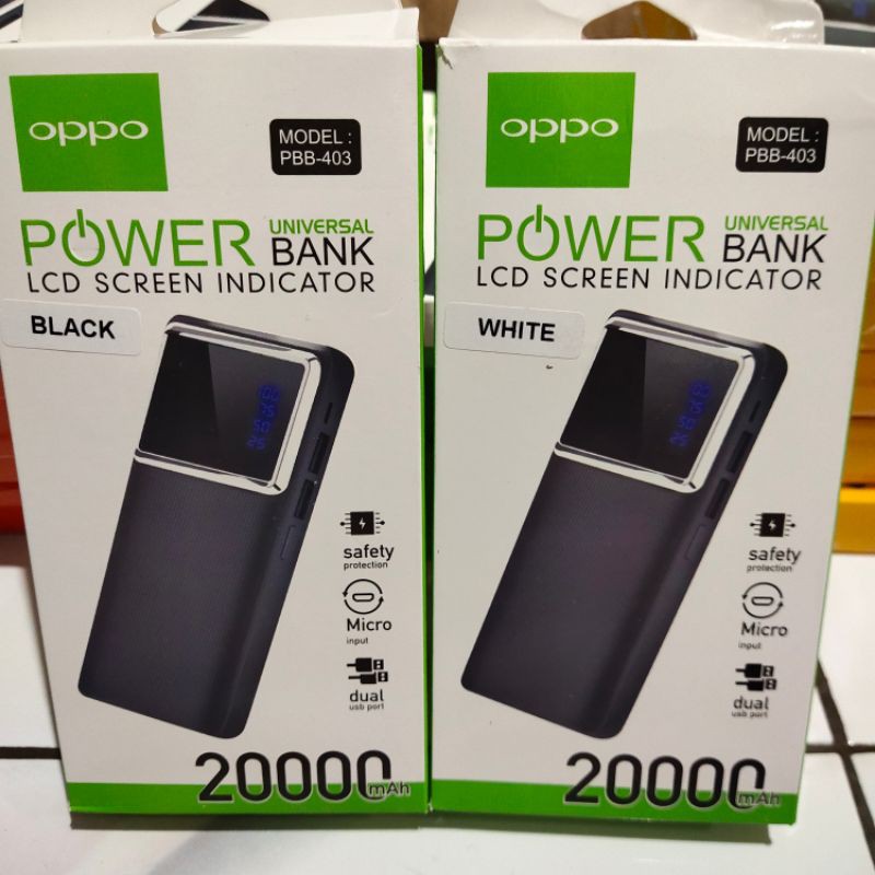 Power bank Oppo motif 158000mah power bank Oppo 158000mah