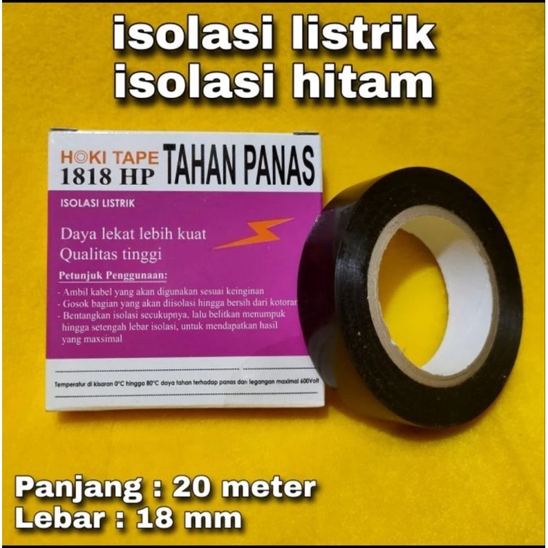 

isolasi listrik/solasi hitam/solatip
