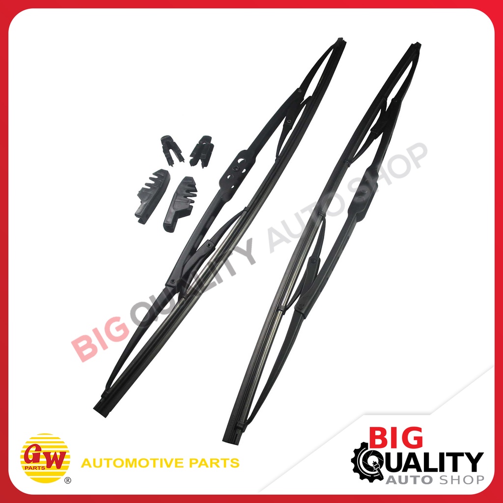 Karet kipas Kaca Wiper Blade Plat 2 Tingkat Universal 18 Inch