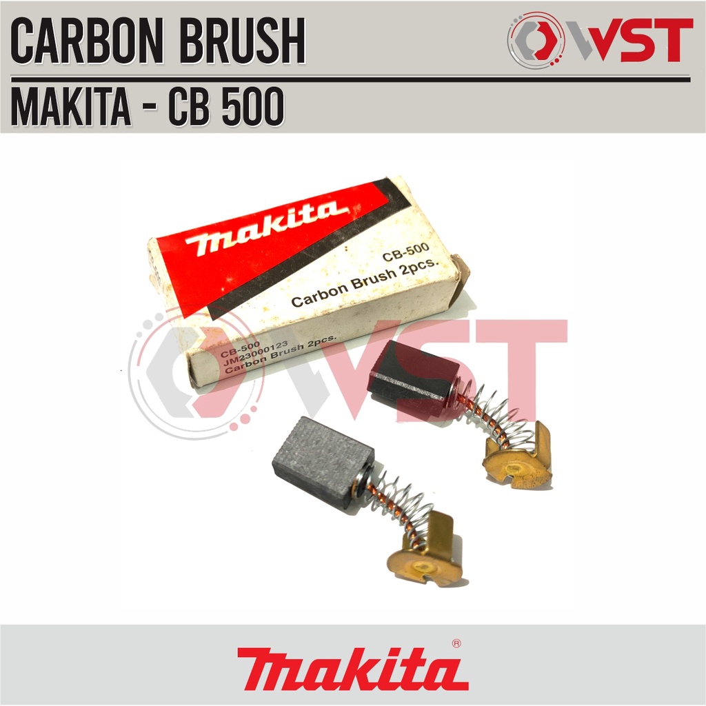 Makita Carbon Brush CB500 / CB 500 / CB-500 / Kul Arang Bostel