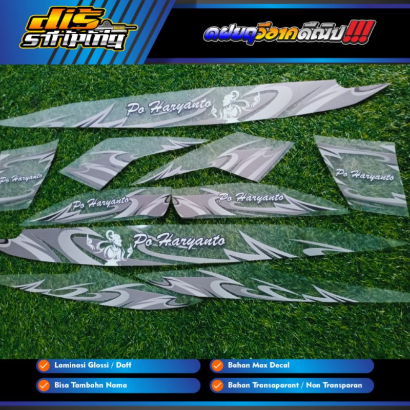 STRIPING VARIO 110 LED ATAU VARIO 110 LAMA TRANSPARAN CUSTOM LIVERY BUS PO HARYANTO