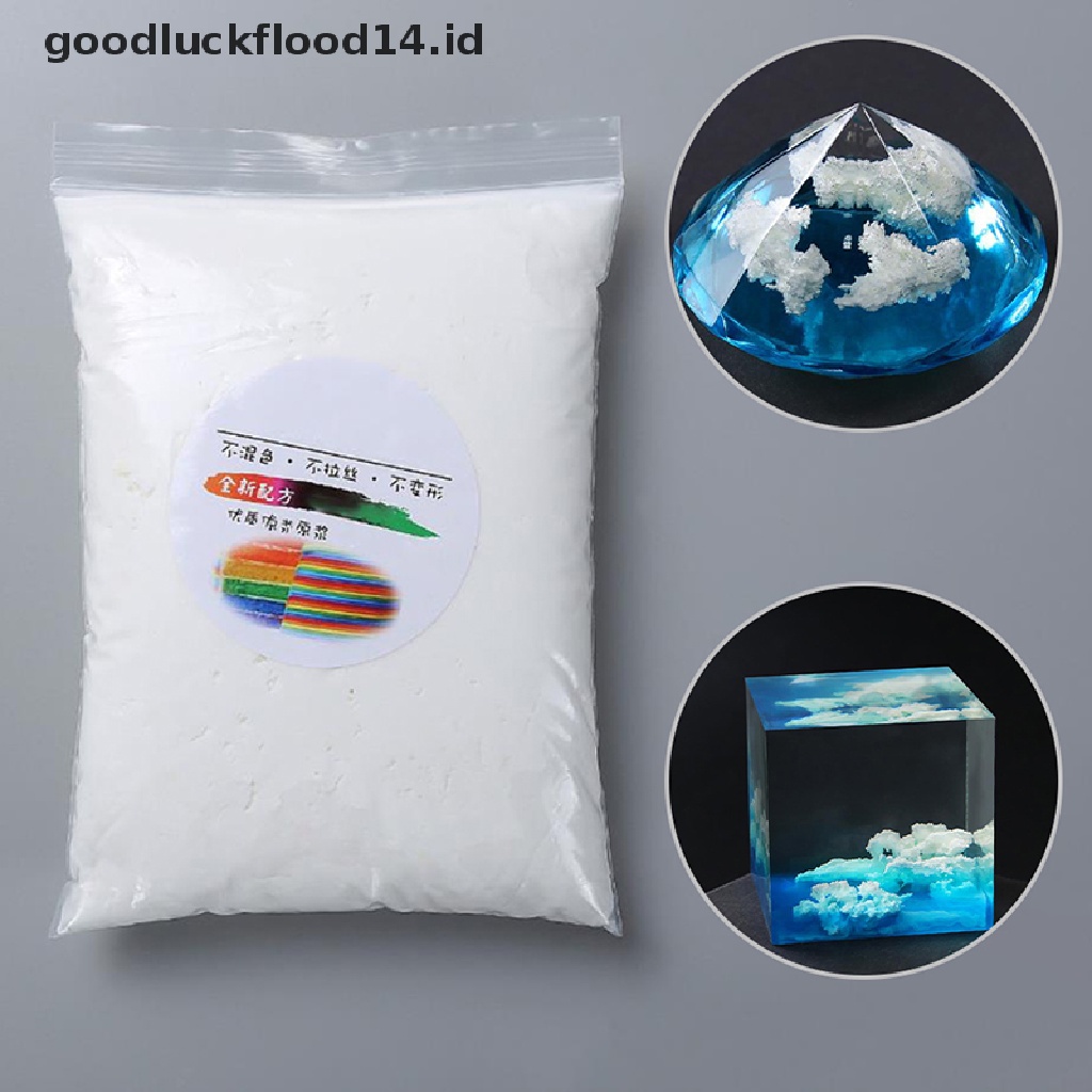 [OOID] DIY Handmade White Cloud Filler Crystal Epoxy Jewelry Imitation Cloud Making Mud ID