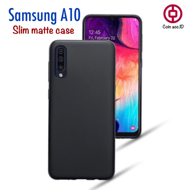 Black matte case SAMSUNG A10/M10