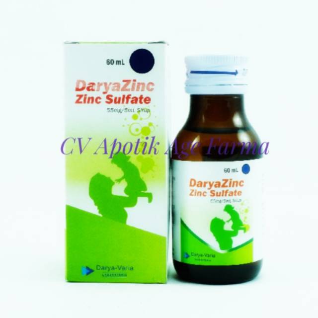 

DaryaZinc Syrup 60mL (Darya-Varia)