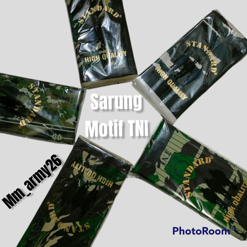 sarung motif tni