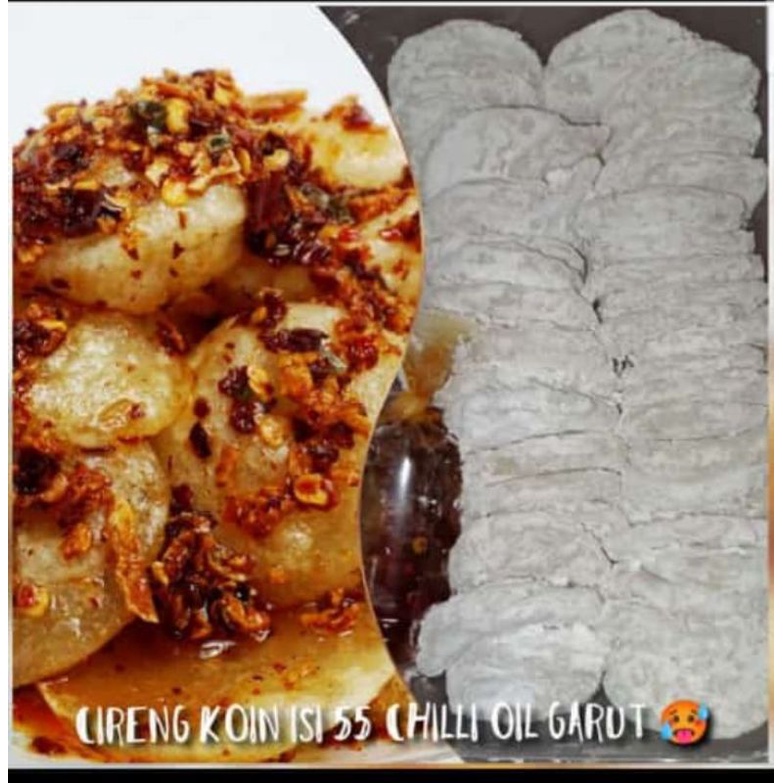 

Cireng Koin Chili Oil Jajanan Khas Garut