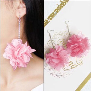 Anting Fashion Wanita Kekinian Style Korea Model Bunga MISS  40