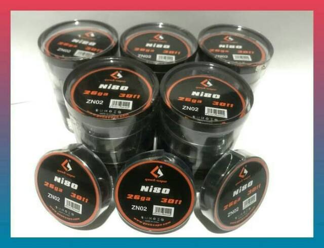 Nichrome 80 24AWG 30FEET by geek vape kawat nichrome