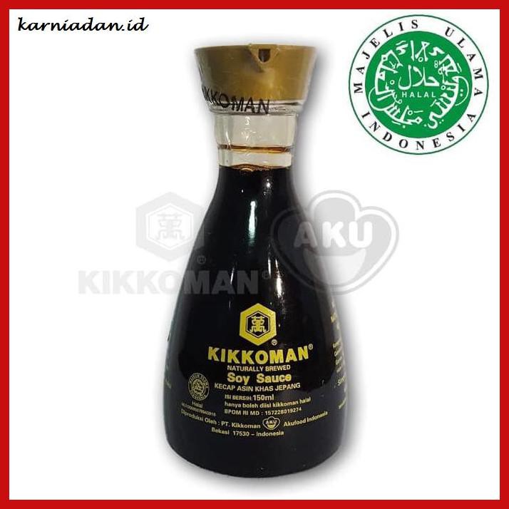 

gnidderdsaus- kikkoman soy sauce 150ml -asliiiiii.