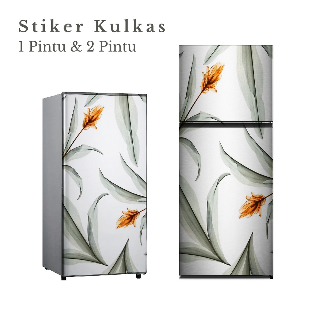 Stiker Kulkas 1 Pintu dan 2 Pintu motif Minimalist kode MT-38 - FM