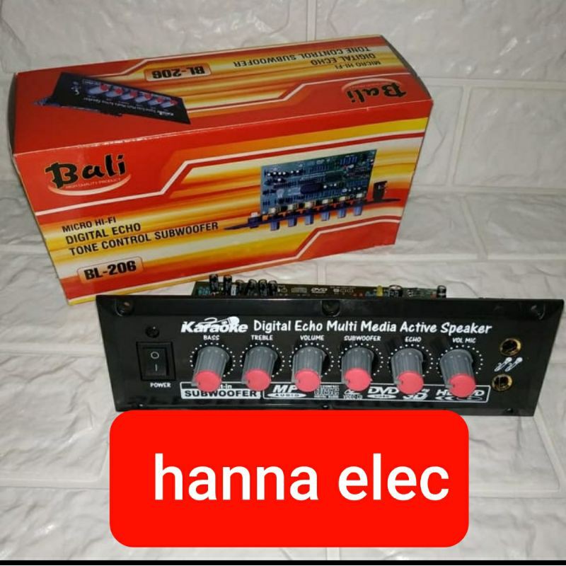 kit tone control BL 206 subwoofer