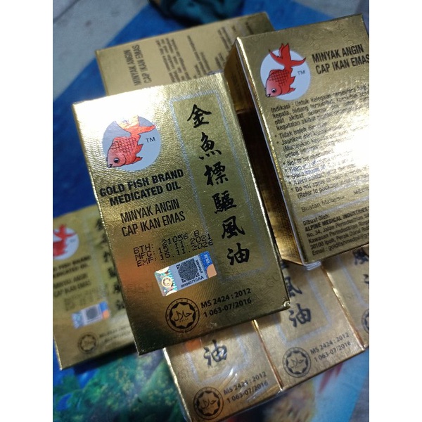MINYAK ANGIN CAP IKAN MAS ORIGINAL 13 ML