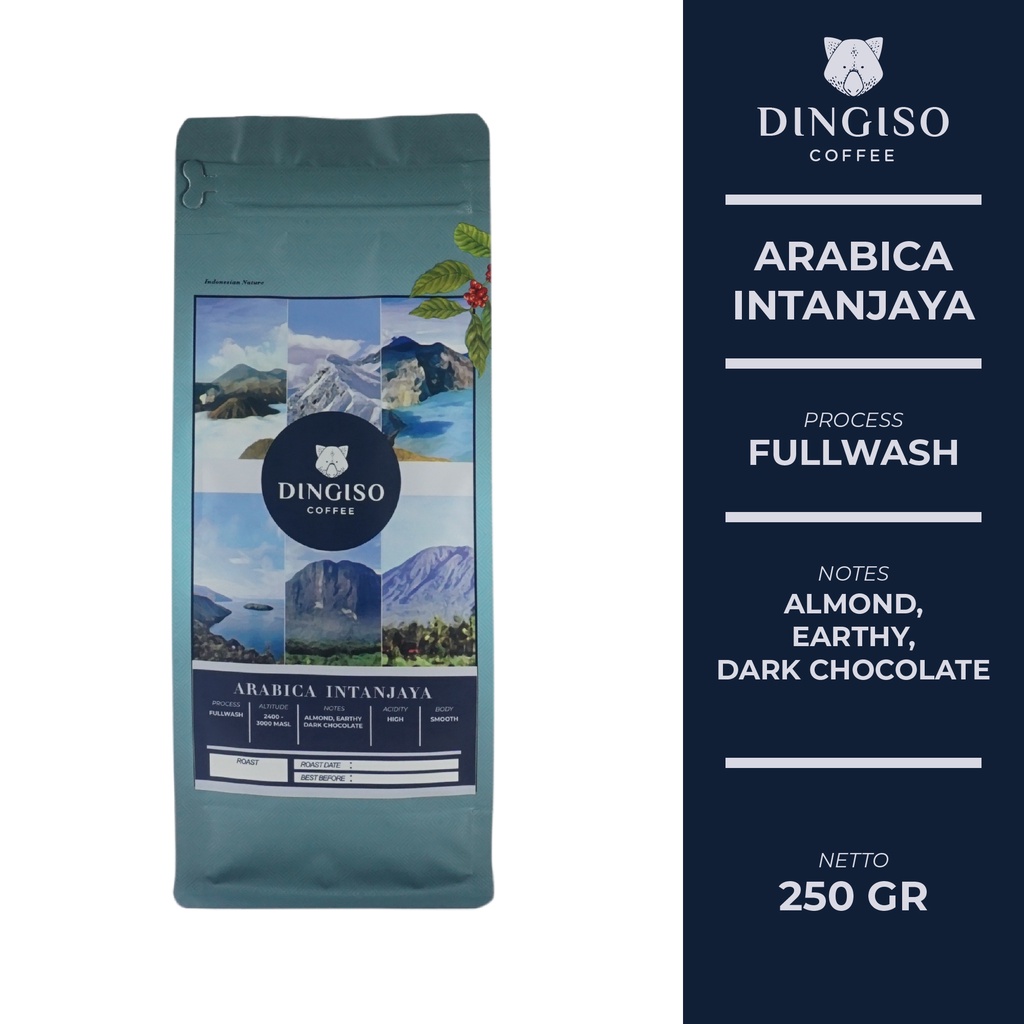 

Kopi Arabika Papua Intanjaya Single Origin / Roasted Beans / Biji Kopi 250gr