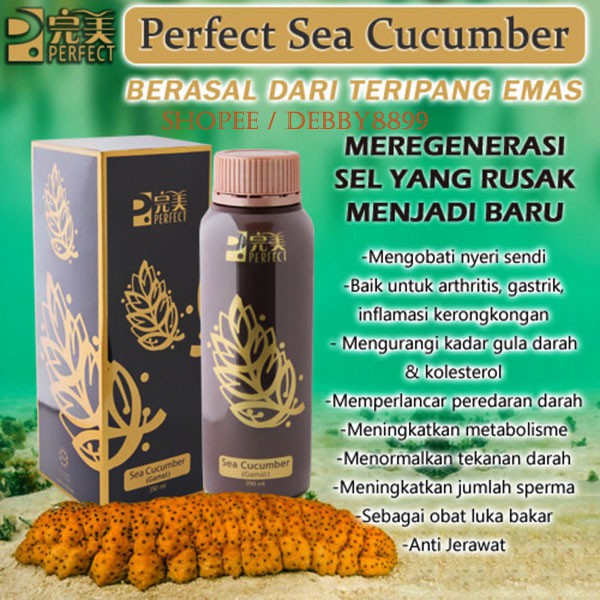 Jelly Gamat Sea Cucumber – Teripang Mas – 350ml – Malaysia.