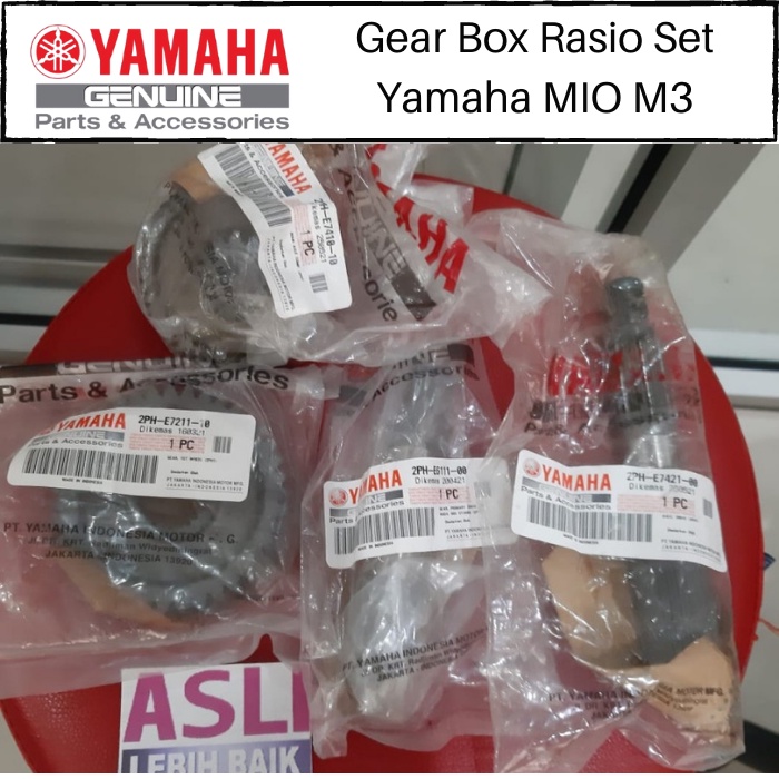 Gear Rasio Set Yamaha MIO M3 Original Yamaha Genuine Part