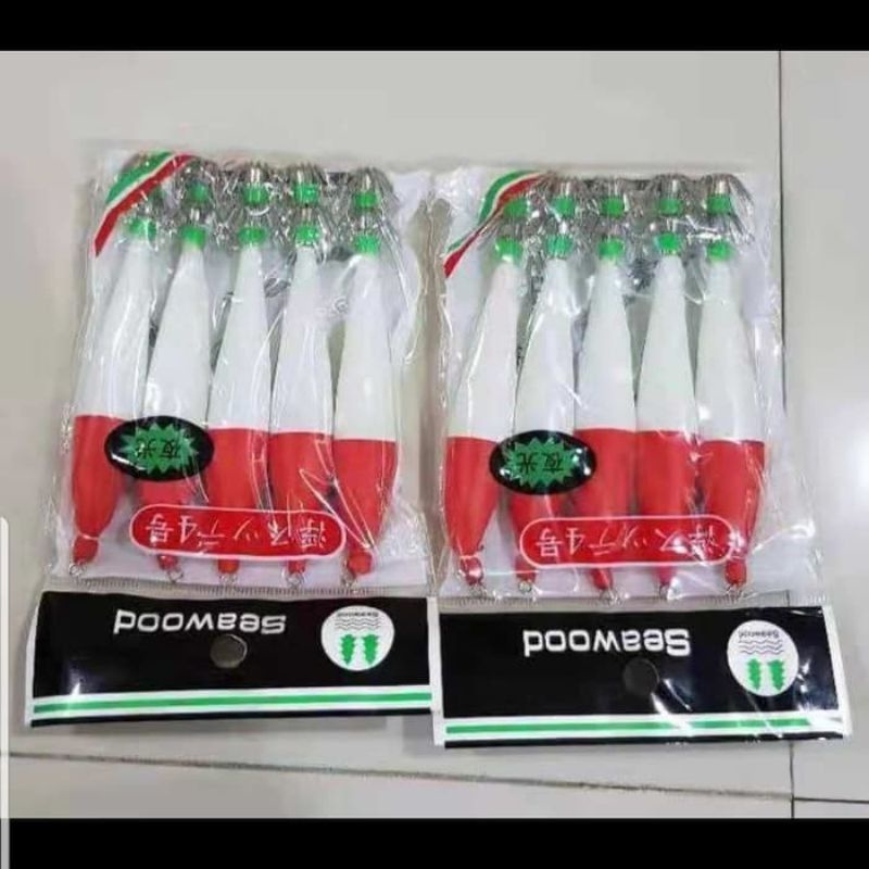 umpan cumi egi apollo seawood 5pcs