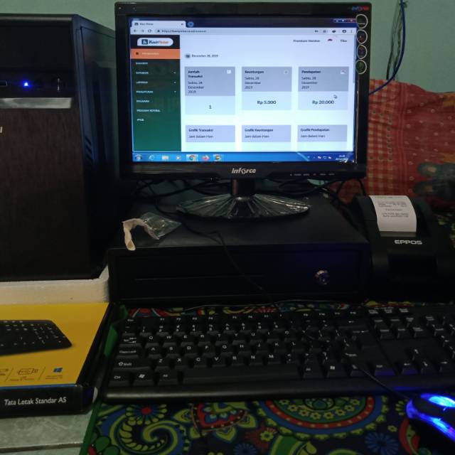 MESIN KASIR KOMPUTER BEKAS