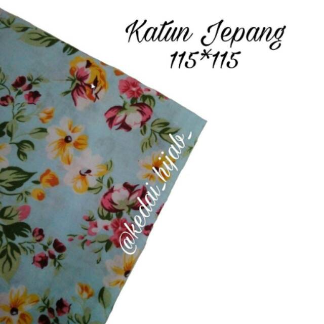 Katun jepang bunga bunga