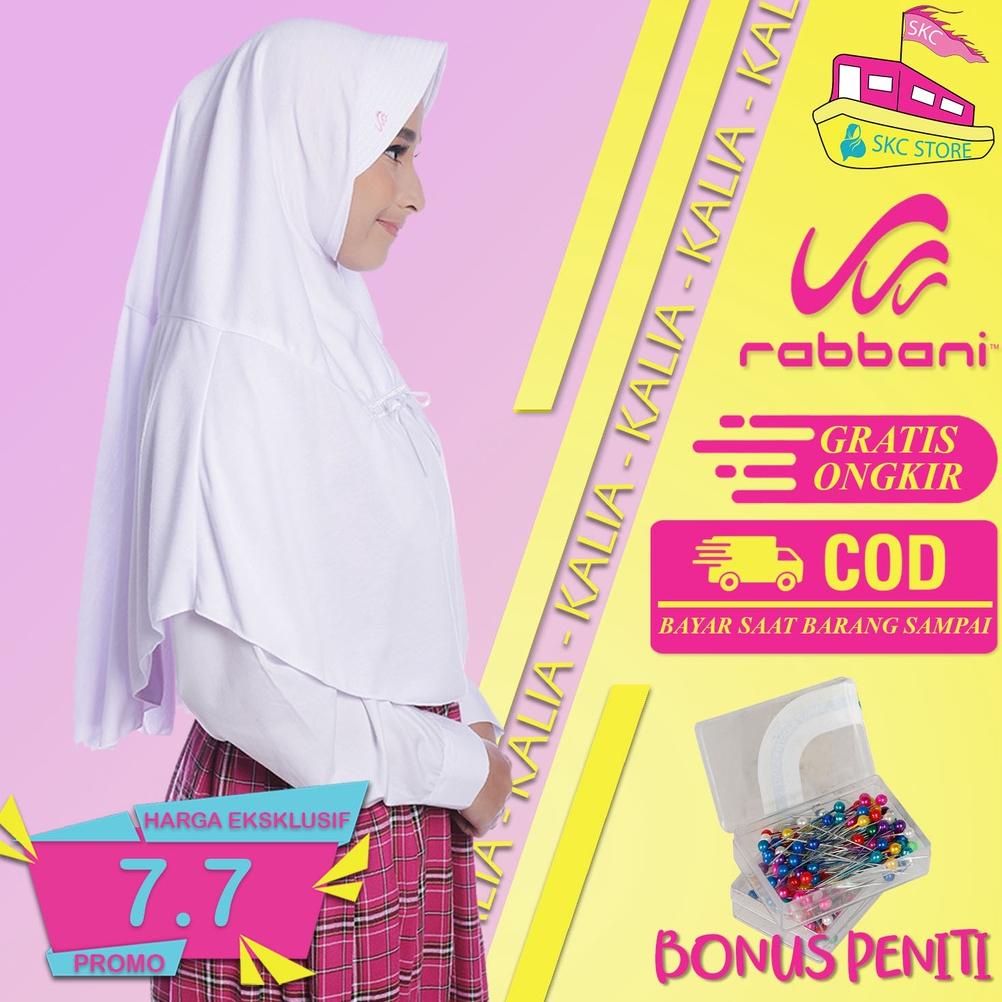 Rabbani Hijab Kalia - Kerudung Sekolah Instan / Jilbab / Hijab