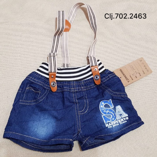 Celana pendek bayi pinggang KARET 3-1 thn / celana monyet pendek bayi / Fashion bayi Unisex