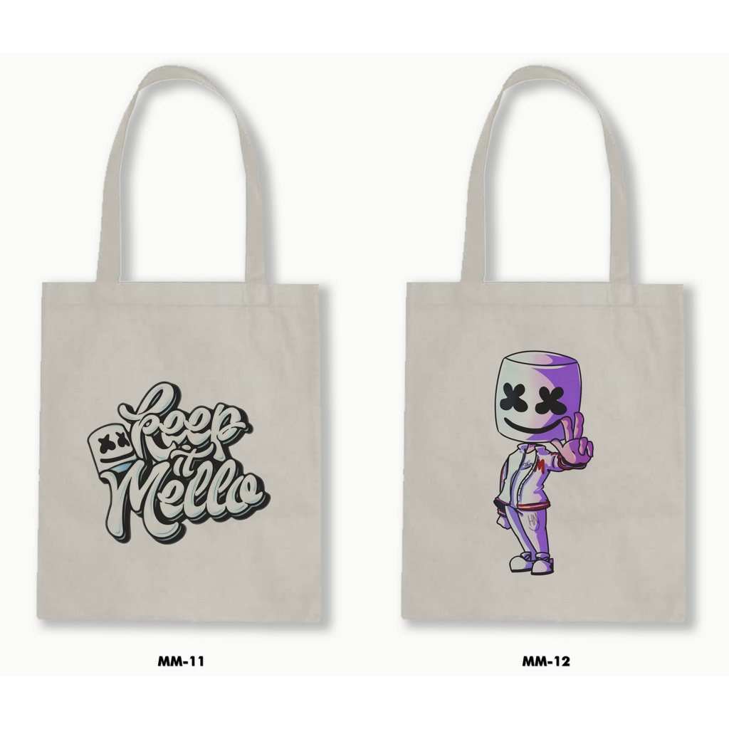 TOTE BAG BLACU - MARSHMELLO 01