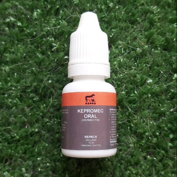 KEPROMEC ORAL 10 ML - Obat Gudik Jamur Scabies Kucing Kelinci Anjing FEFARM