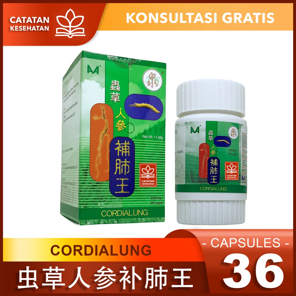 Cordialung // Supplement Paru, Obat Batuk