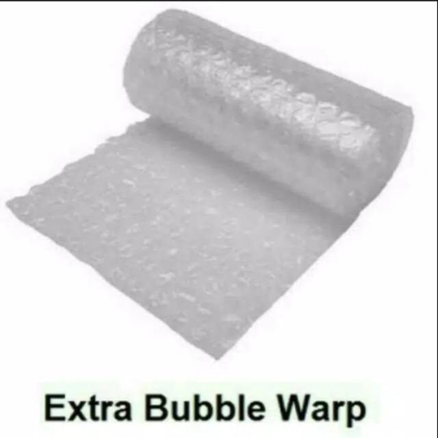 

bubble wrap tambahan packing
