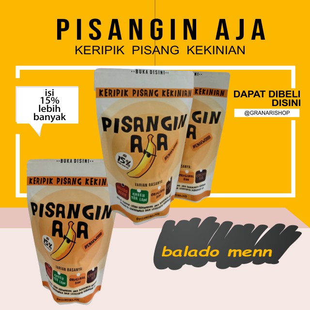 

Keripik Pisang Aneka Rasa