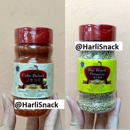 

Javafood Biji Wijen Panggang / Chili Powder Cabe bubuk Korea