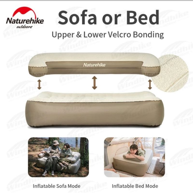 SOFA BED ANGIN 2 IN 1 NATUREHIKE NH22FCD06 / SOFA OUTDOOR