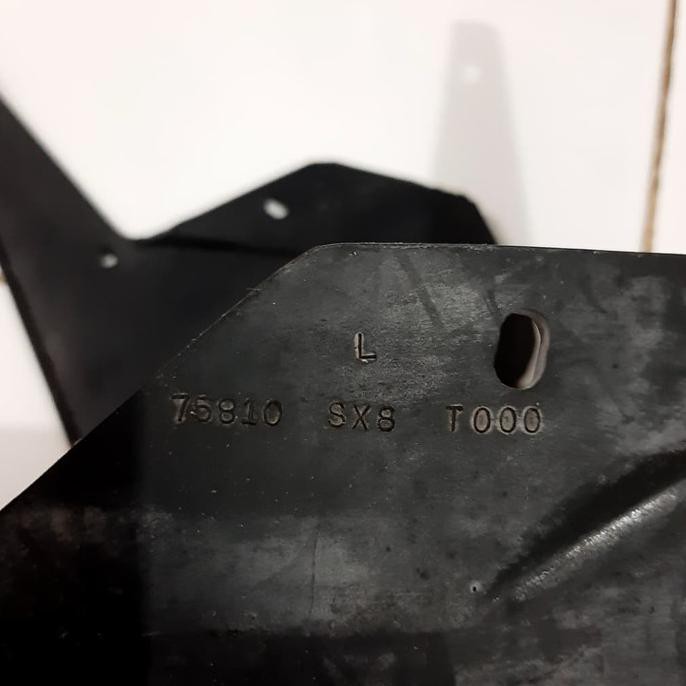 Mud Guard Karpet Lumpur Mobil HONDA City Z Depan - Kiri