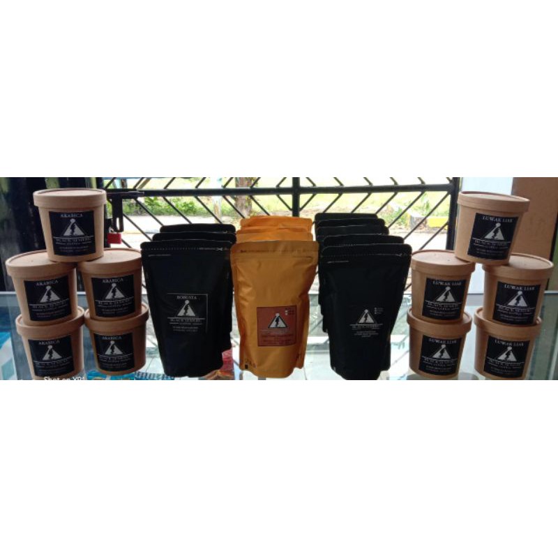 

Robusta Smooth Black Semeru Coffee