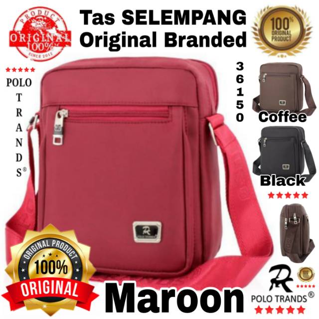 Polo Trands 36150 Tas SLEMPANG/SELEMPANG/BAHU/SLING BAG IMPORT PRIA/WANITA ORIGINAL BRANDED