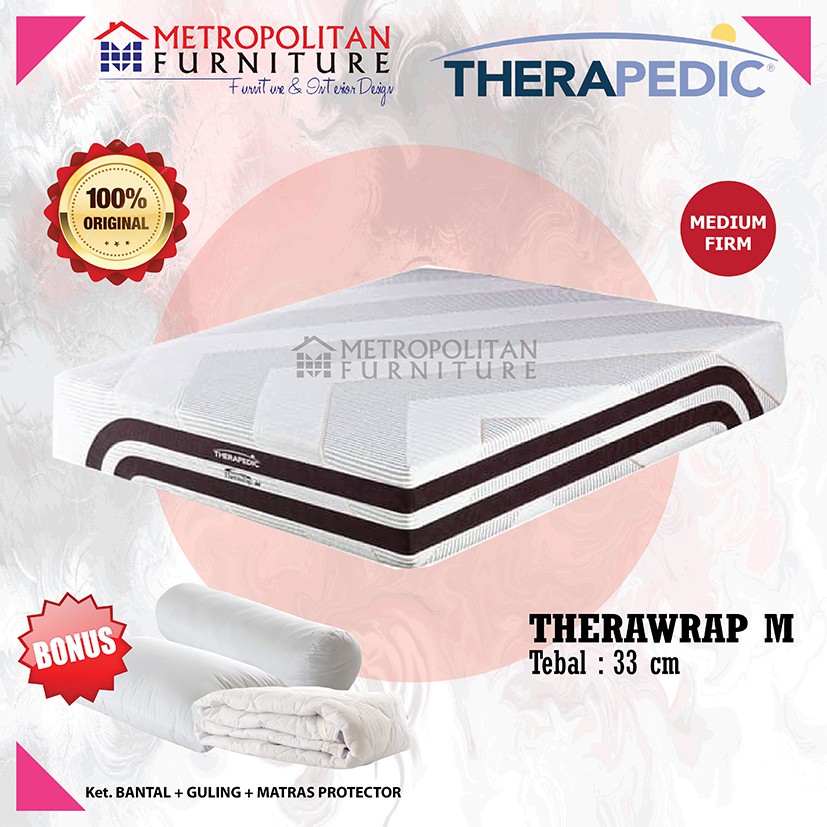Kasur Springbed THERAPEDIC Therawrap M / Spring bed matrass orthopedic