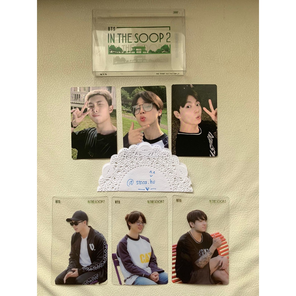BTS In The Soop 2 Clear PC Photocard Official