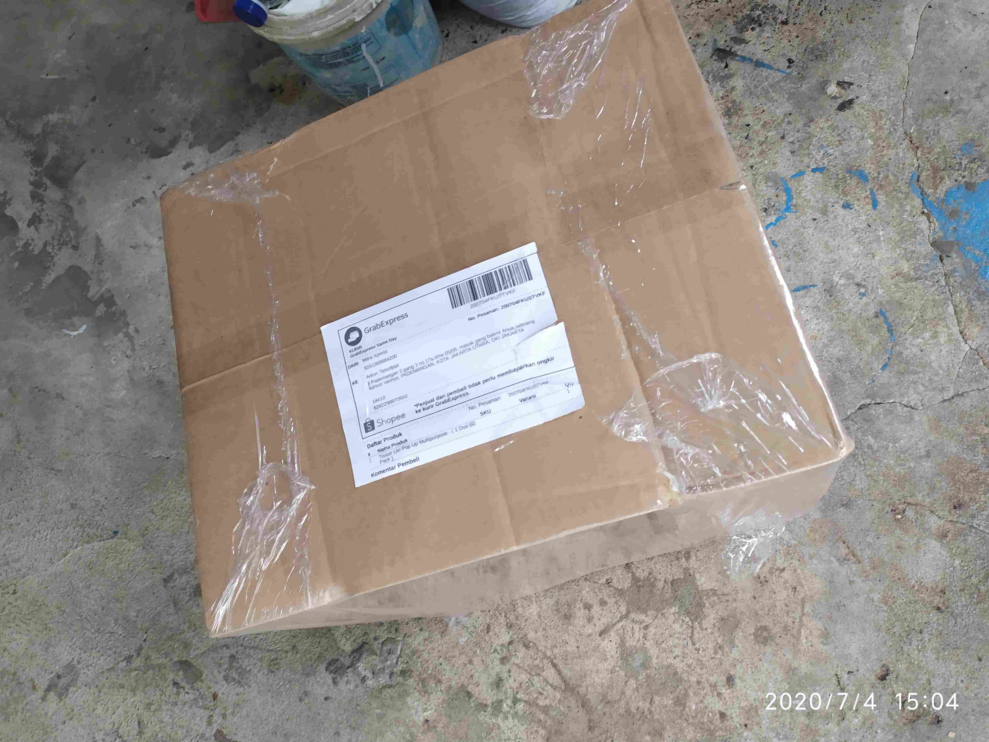 Tissue Livi Pop Up Multipurpose - ( 1 Dus 60 Pack )