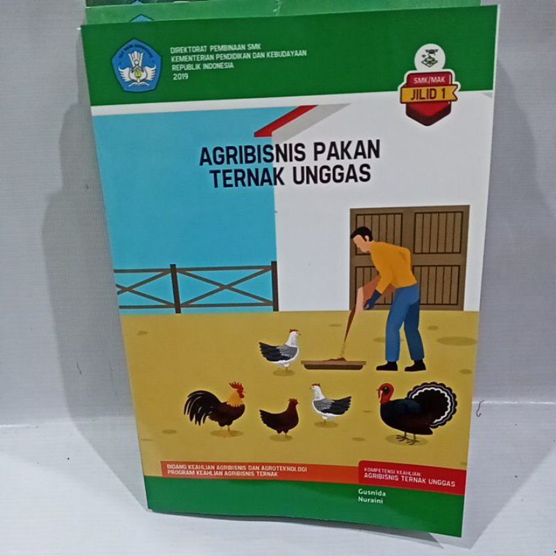 buku agribisnis pakan ternak unggas jilid 1 SMK