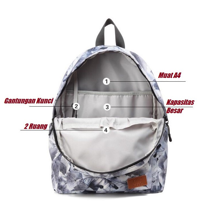 Backpack Premium Tas Sekolah Anak Kuliah / Tas Punggung Travel - JB888