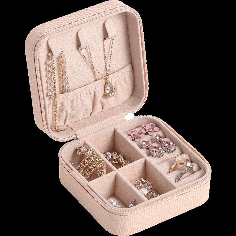 WJ0039 Kotak Tempat Penyimpanan Perhiasan Anting Cincin Kalung Jewelry Box Case