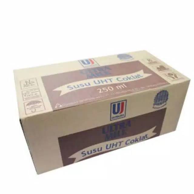 

Susu Ultra Milk 250ml Rasa Coklat Isi 24,pcs