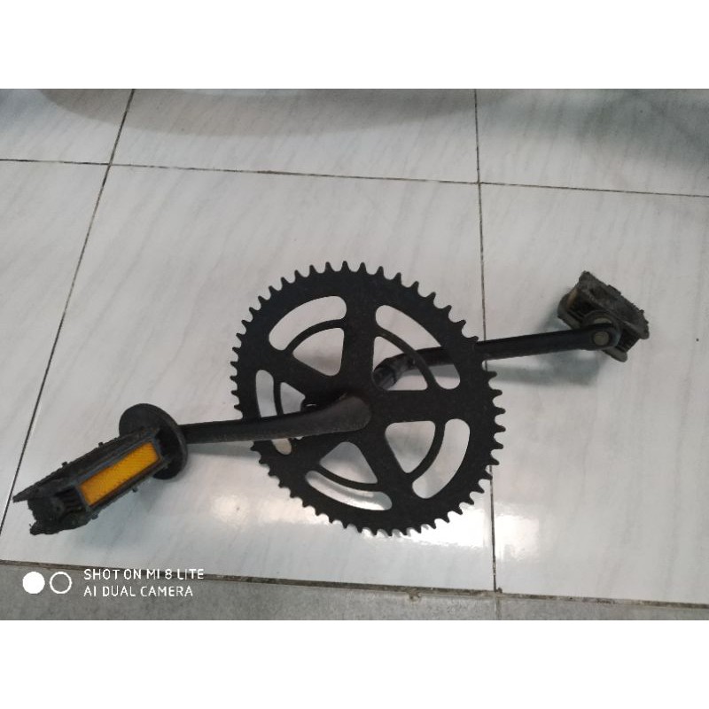 crank set sepeda dahon da bike