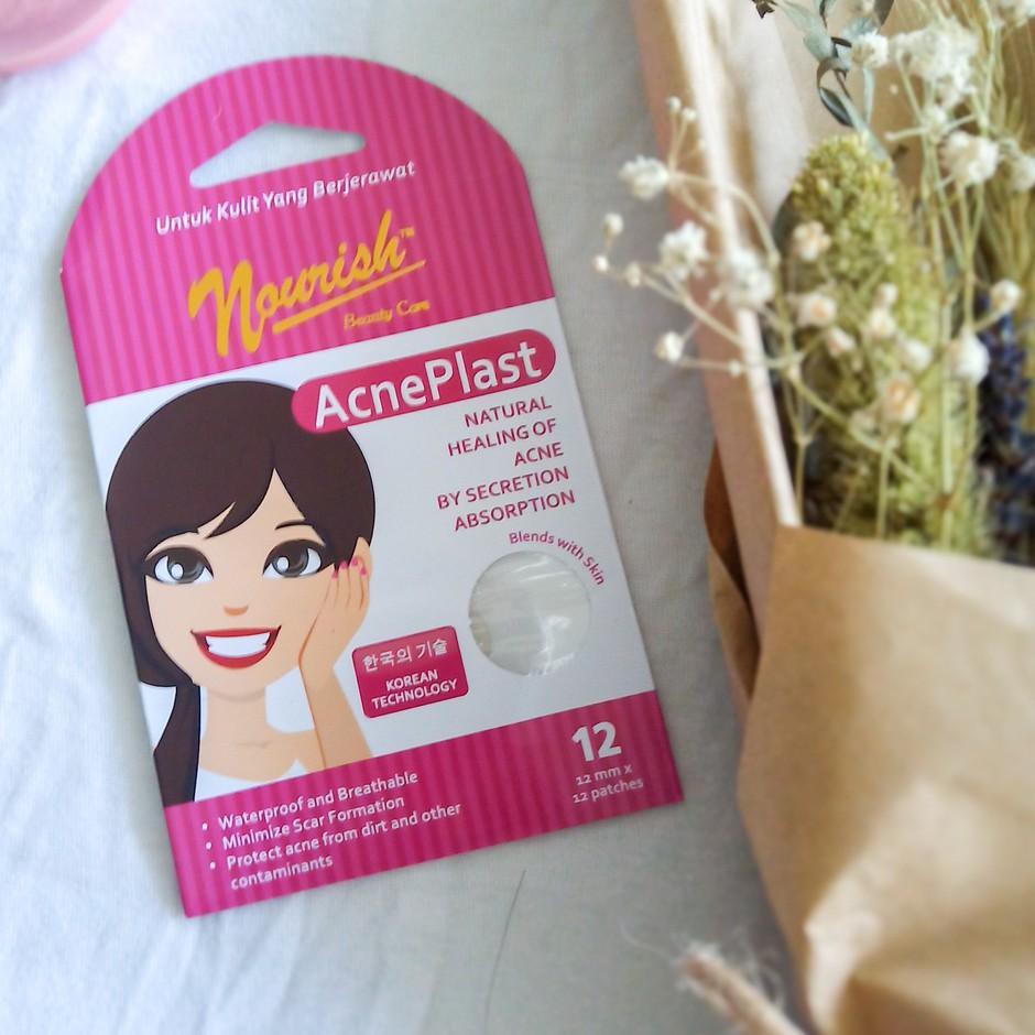Nourish Acne Plast Girl 12 P Penutup Jerawat Stiker Jerawat