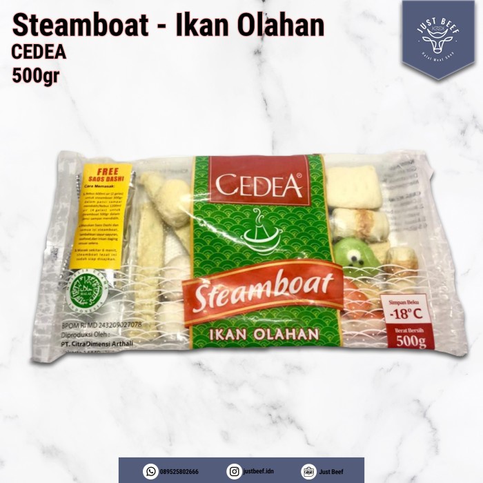 

Cedea Steamboat Shabu-Shabu Set / Ikan Olahan - (500gr) - BARU