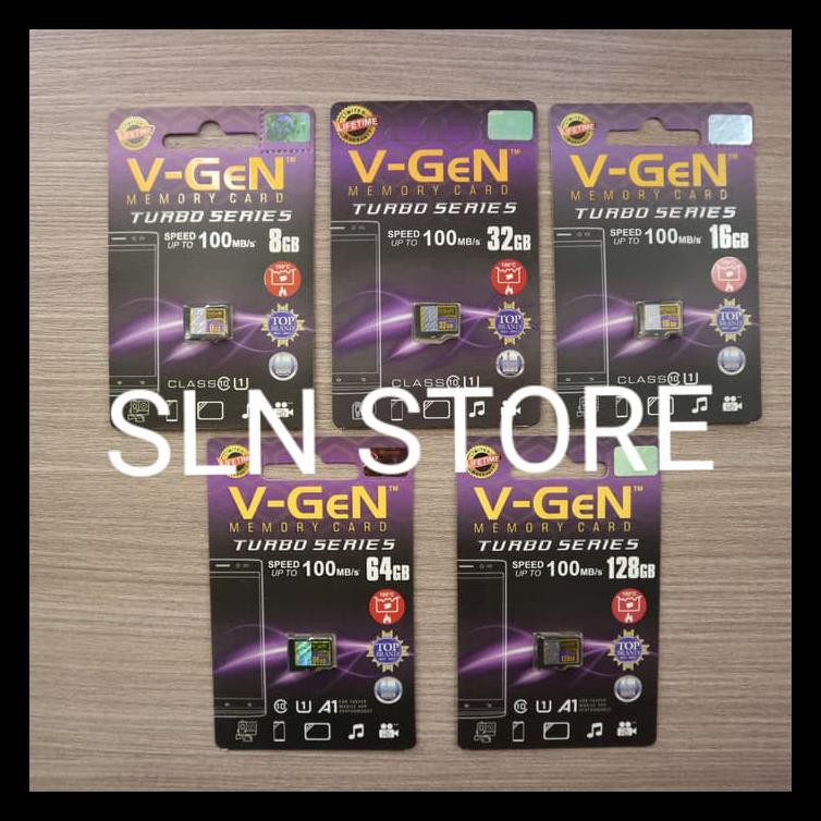 V-Gen Micro Sd 64 Gb Turbo | Memory Card | Vgen Terlengkap
