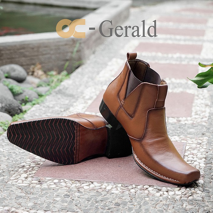 SEPATU PANTOFEL PRIA KULIT ASLI OC-GERALD