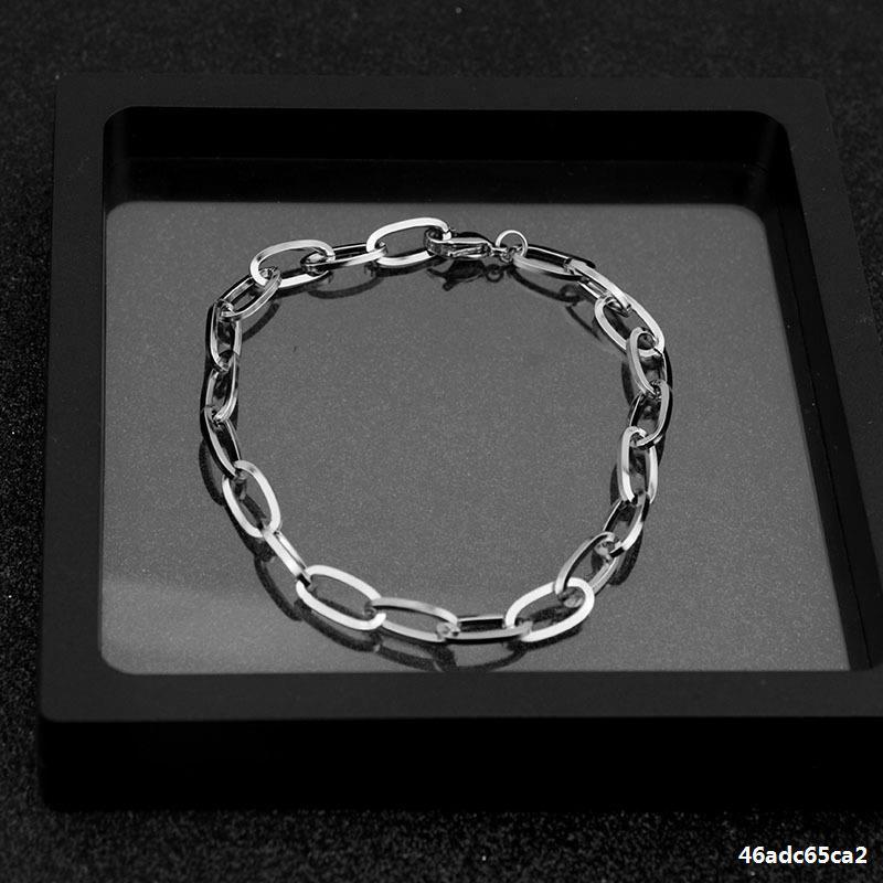 Student Korean Chain Bracelet Simple Style Bracelet for Men and Women